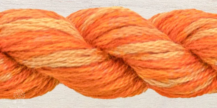 Mouline thread “OwlForest 3615 — Ripe Persimmon”