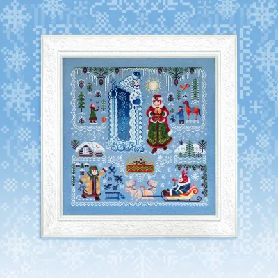 Embroidery kit “Morozko” or “Father Frost”
