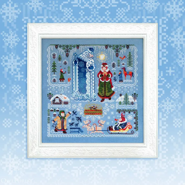 Embroidery kit “Morozko” or “Father Frost”