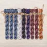 Set of OwlForest Hand-Dyed Threads for the “Misty Morning” Chart (DMC)
