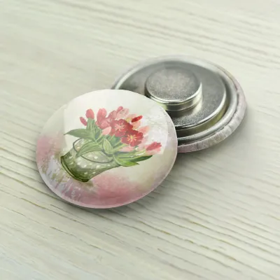 Magnet Needle Minder “Bucket of tulips” 