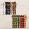 Set of OwlForest Hand-Dyed Threads for the “Yaga's Cat” (DMC) 