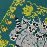 Free embroidery digital chart “Friendly Lemurs”