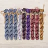 Set of OwlForest Hand-Dyed Threads for the “Misty Morning” Chart (Thread Trade n.a. Kirov)