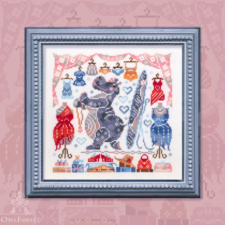 Printed embroidery chart “Ready for Summer”