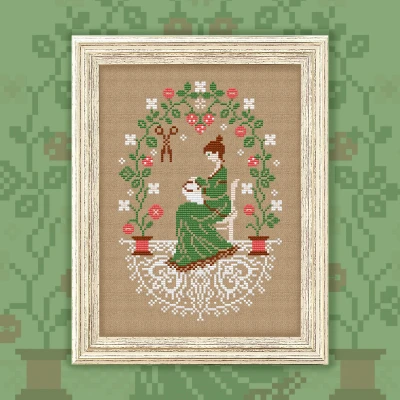 Digital embroidery chart “Cross-Stitching by Sunlight”