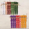 Set of OwlForest Hand-Dyed Threads for the “Llamas” Chart (DMC)