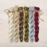 Set of OwlForest Hand-Dyed Threads for the “Magic Potion” Chart (Thread Trade n.a. Kirov)