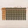 Set of OwlForest Hand-Dyed Threads for the “Sampler with Acorns” (DMC) two-color Option