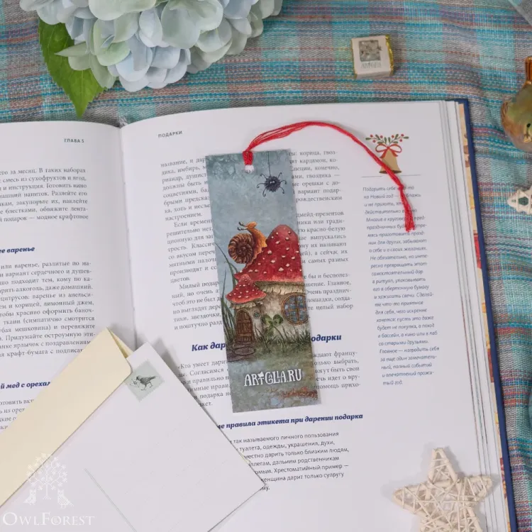 “Autumn Cleaning” Bookmarker