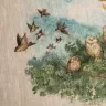 “Air-balloon Flight” Linen Shopping Bag 
