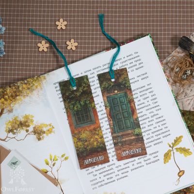 “Doorstep” Set of 2 Bookmarks