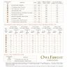 Printed embroidery chart “Golden Autumn”