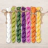 Set of OwlForest Hand-Dyed Threads for the “Tulips” Chart (Thread Trade n.a. Kirov)