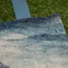 “Fluffy Snowflakes Princess” Linen Shopping Bag 