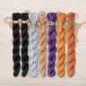 Set of OwlForest Hand-Dyed Threads for the “Pumpkin Porridge” Chart (Thread Trade n.a. Kirov)