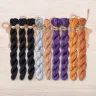 Set of OwlForest Hand-Dyed Threads for the “Pumpkin Porridge” Chart (Thread Trade n.a. Kirov)