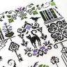 Printed embroidery chart “Witchcraft Sampler”