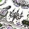 Printed embroidery chart “Witchcraft Sampler”