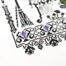 Printed embroidery chart “Witchcraft Sampler”