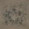 Printed Fabric “Black Wood”, 32ct