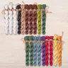Set of OwlForest Hand-Dyed Threads for the “Twelve Months” without border Embroidery SAL (DMC)