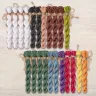 Set of OwlForest Hand-Dyed Threads for the “Twelve Months” without border Embroidery SAL (DMC)