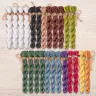 Set of OwlForest Hand-Dyed Threads for the “Twelve Months” without border Embroidery SAL (DMC)