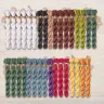 Set of OwlForest Hand-Dyed Threads for the “Twelve Months” without border Embroidery SAL (DMC)