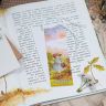 “Flowers and Bunnies” Set of 2 Bookmarks