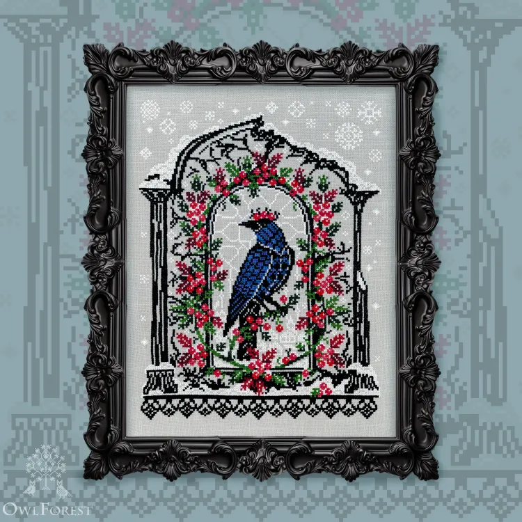 Digital embroidery chart “Harbinger of Winter”