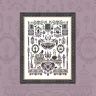 Digital embroidery chart “Witchcraft Sampler”