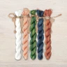 Set of OwlForest Hand-Dyed Threads for the “Cross-Stitching by Moonlight” (Thread Trade n.a. Kirov) 