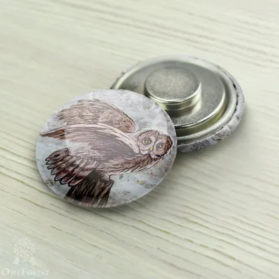 Magnet Needle Minder “Marsh Owl”