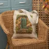 “Doorstep” Linen Shopping Bag 