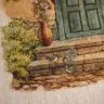 “Doorstep” Linen Shopping Bag 