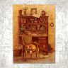 “Bureau Cabinet” Postcard