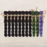 Set of OwlForest Hand-Dyed Threads for the “Witchcraft Sampler” Chart (DMC)