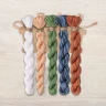 Set of OwlForest Hand-Dyed Threads for the “Cross-Stitching by Moonlight” (DMC) 