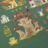 Embroidery kit “Мushroom Houses”