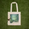 “River Druid” Linen Shopping Bag 