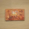 “Melancholy Time” Leather Cardholder
