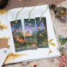“Small Lanterns” Set of 3 Bookmarks