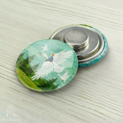 Magnet Needle Minder “Swan-Geese”