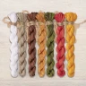 Set of OwlForest Hand-Dyed Threads for the “Wisdom Day” (DMC) 