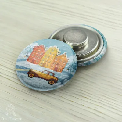 Magnet Needle Minder “Winter Street”