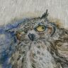 “Bubo Bubo” Linen Shopping Bag 