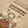 Digital embroidery chart “Christmas Door”