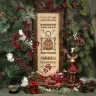 Digital embroidery chart “Christmas Door”