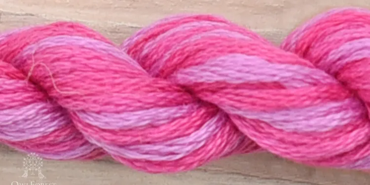 Mouline thread “OwlForest 1517 — Fuschia”